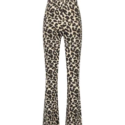 Broeken*Prénatal zwangerschapsbroek lang all over print beige Almond