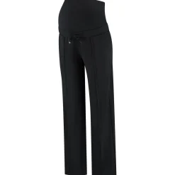Basics|Broeken*Prénatal zwangerschapsbroek lang effen zwart Black