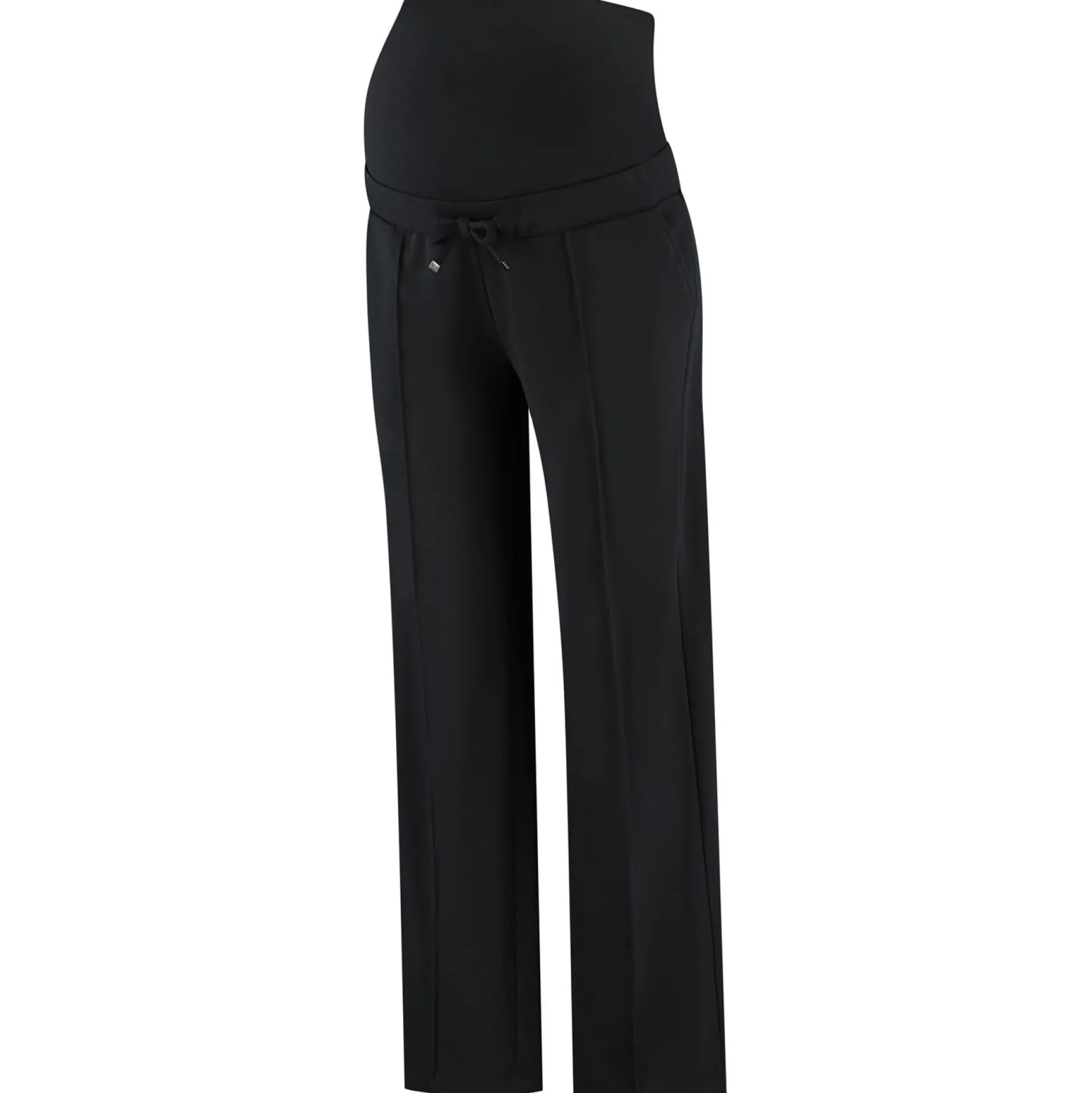 Basics|Broeken*Prénatal zwangerschapsbroek lang effen zwart Black