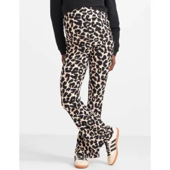 Broeken*Prénatal zwangerschapsbroek lang panterprint beige Almond