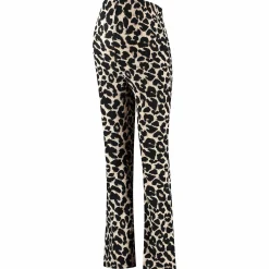 Broeken*Prénatal zwangerschapsbroek lang panterprint beige Almond