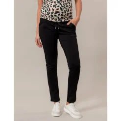 Basics|Broeken*Prénatal zwangerschapsbroek lang zwart Black