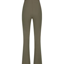 Basics|Broeken*Prénatal zwangerschapsbroek lang effen groen Dark Leaf Green