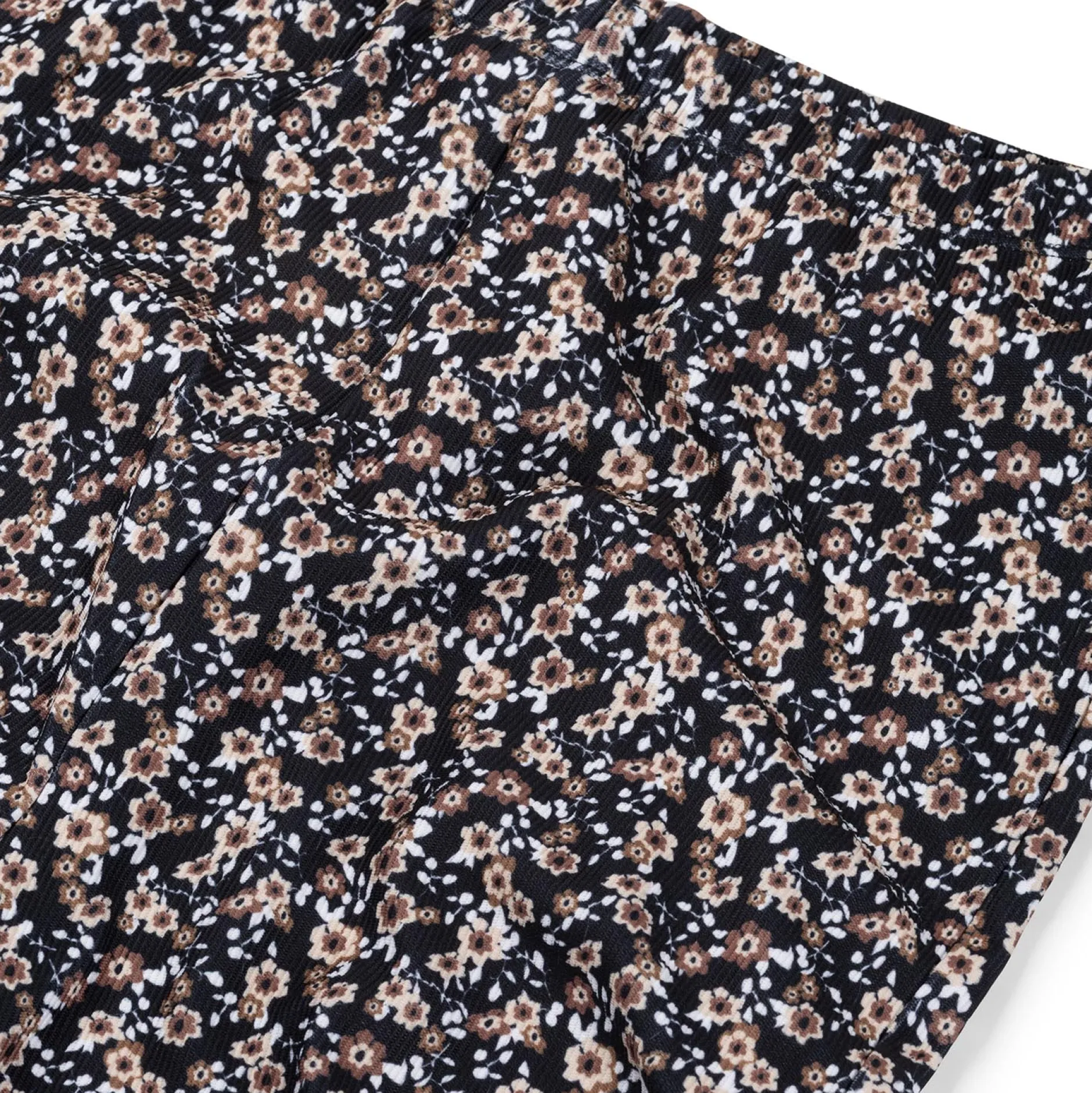 Basics|Broeken*Prénatal zwangerschapsbroek lang all over print zwart Black