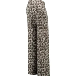 Broeken*Prénatal zwangerschapsbroek lang all over print beige Almond