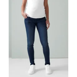 Basics|Jeans*Prénatal zwangerschapsjeans lang blauw Dark Blue Denim