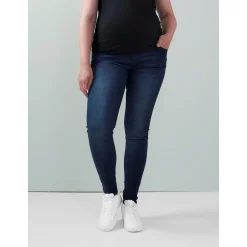 Basics|Jeans*Prénatal zwangerschapsjeans lang  blauw Dark Blue Denim