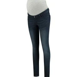 Basics|Jeans*Prénatal zwangerschapsjeans lang  blauw Dark Blue Denim