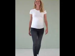 Basics|Jeans*Prénatal zwangerschapsjeans lang  zwart Black Denim