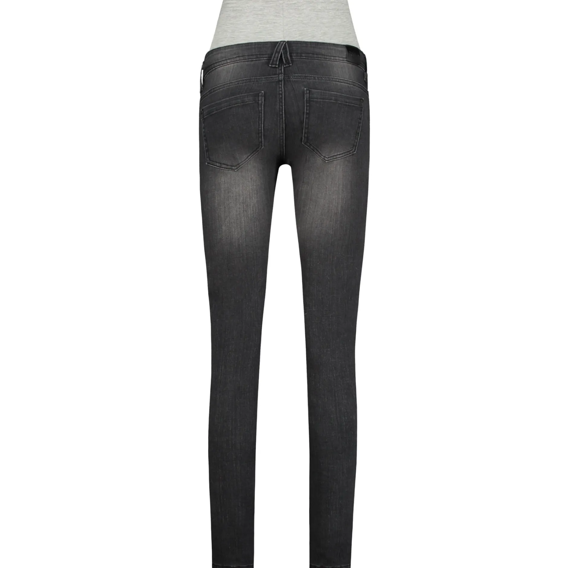 Basics|Jeans*Prénatal zwangerschapsjeans lang zwart Black Denim