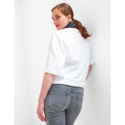 Jeans|Broeken*Prénatal zwangerschapsjeans lang effen grijs Mid Grey Denim