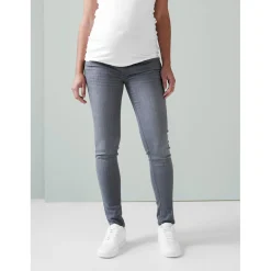 Basics|Jeans*Prénatal zwangerschapsjeans lang grijs Mid Grey Denim