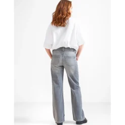 Basics|Jeans*Prénatal zwangerschapsjeans lang effen denim Light Grey Denim