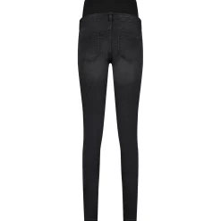 Basics|Jeans*Prénatal zwangerschapsjeans lang effen zwart Black Denim