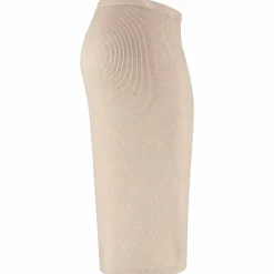 Jurken & Rokken*Prénatal zwangerschapsrok knielengte beige Light Brown Melange