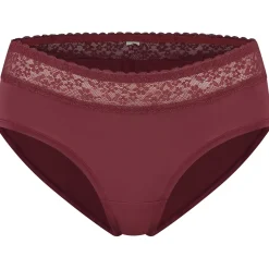 Slips*Prénatal zwangerschapsslip effen rood Winered