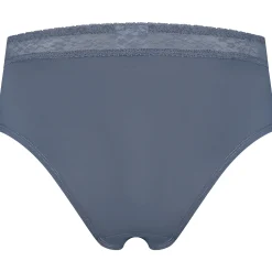 Slips*Prénatal zwangerschapsslip  effen blauw Blue Grey