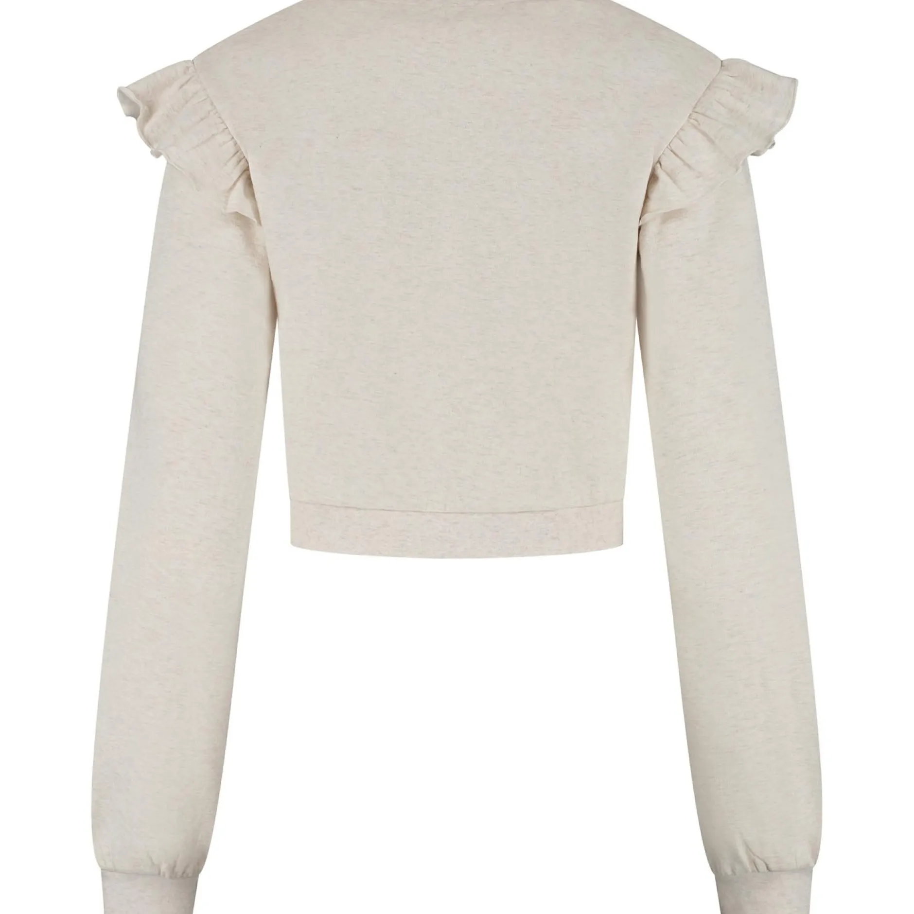 Truien & Vesten*Prénatal zwangerschapssweater lange mouwen effen beige Light Brown Melange