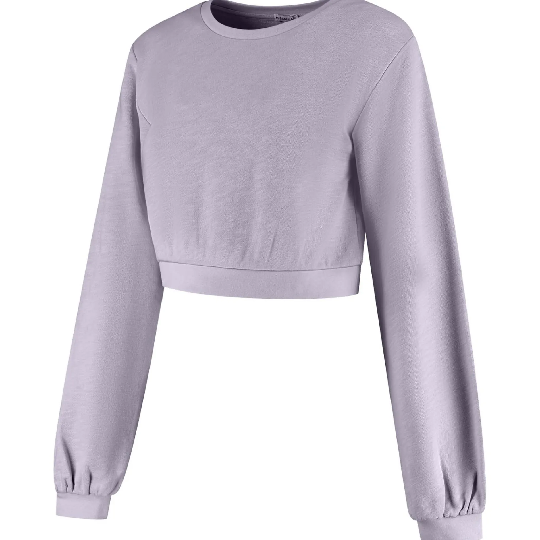 Truien & Vesten*Prénatal zwangerschapssweater lange mouwen effen paars Light Purple