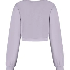 Truien & Vesten*Prénatal zwangerschapssweater lange mouwen effen paars Light Purple