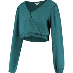 Shirts & Tops*Prénatal zwangerschapstop lange mouwen effen turquoise Seagreen