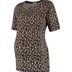 Complete Kledingsets|Shirts & Tops*Prénatal zwangerschapstop & broek panter Black