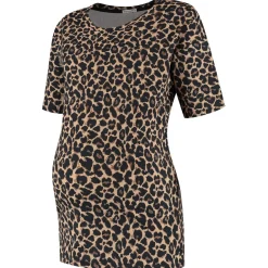 Complete Kledingsets|Shirts & Tops*Prénatal zwangerschapstop & broek panter Black