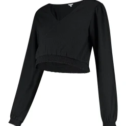 Shirts & Tops*Prénatal zwangerschapstop lange mouwen effen zwart Black