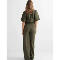 Shirts & Tops*Prénatal zwangerschapstop korte mouwen effen groen Dark Leaf Green