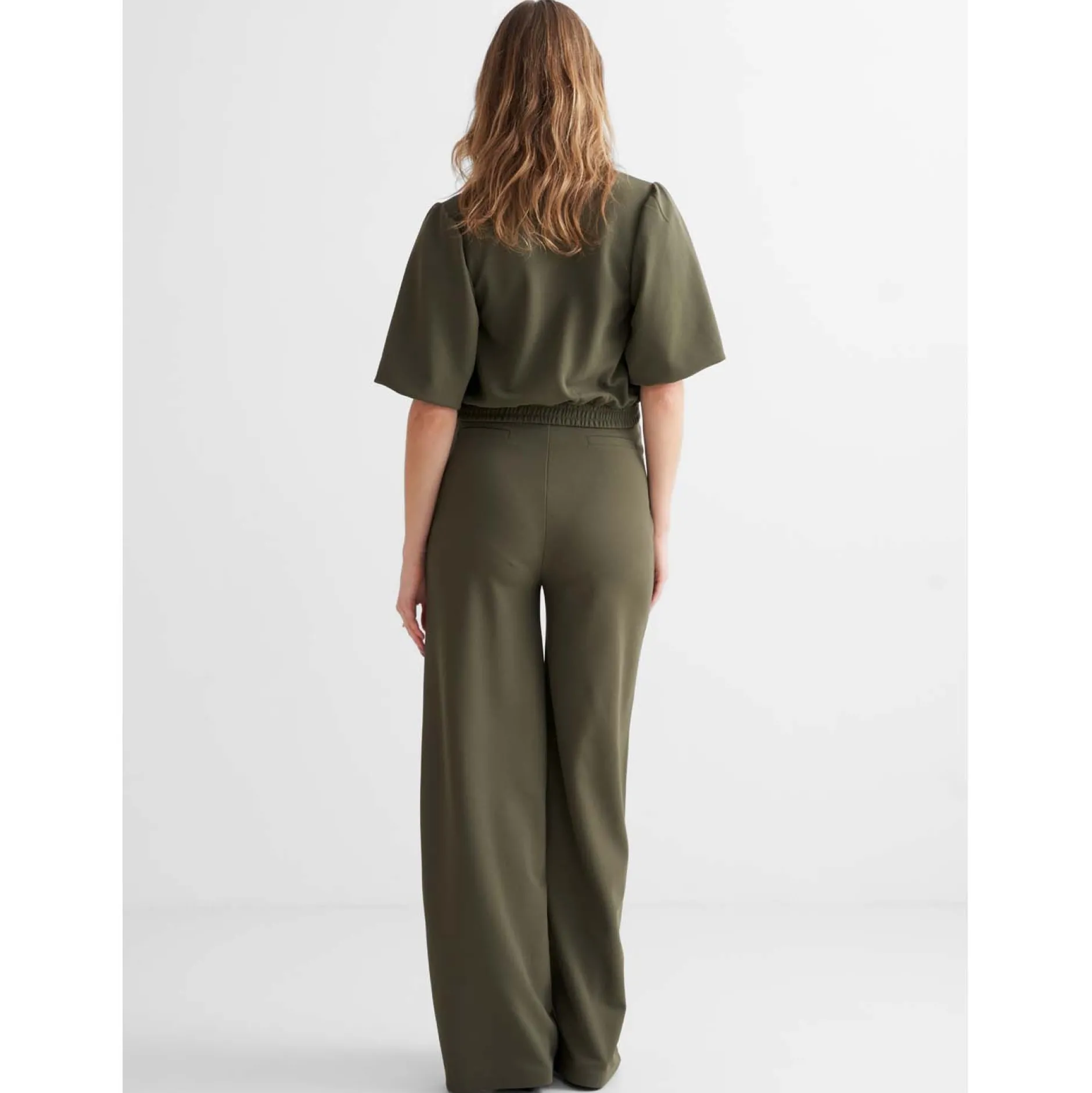 Shirts & Tops*Prénatal zwangerschapstop korte mouwen effen groen Dark Leaf Green