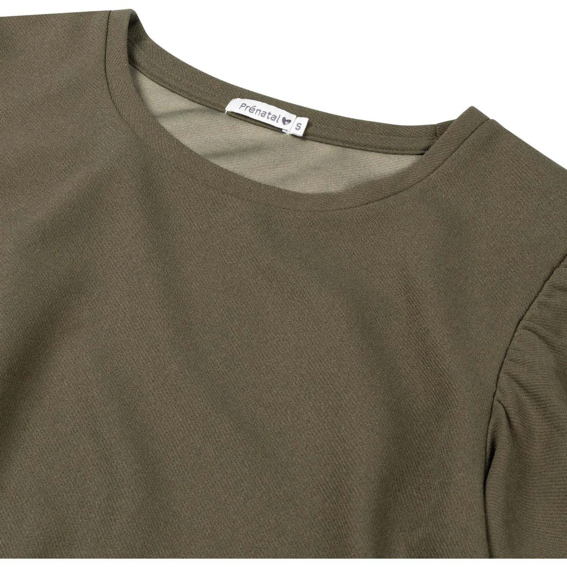 Shirts & Tops*Prénatal zwangerschapstop korte mouwen effen groen Dark Leaf Green