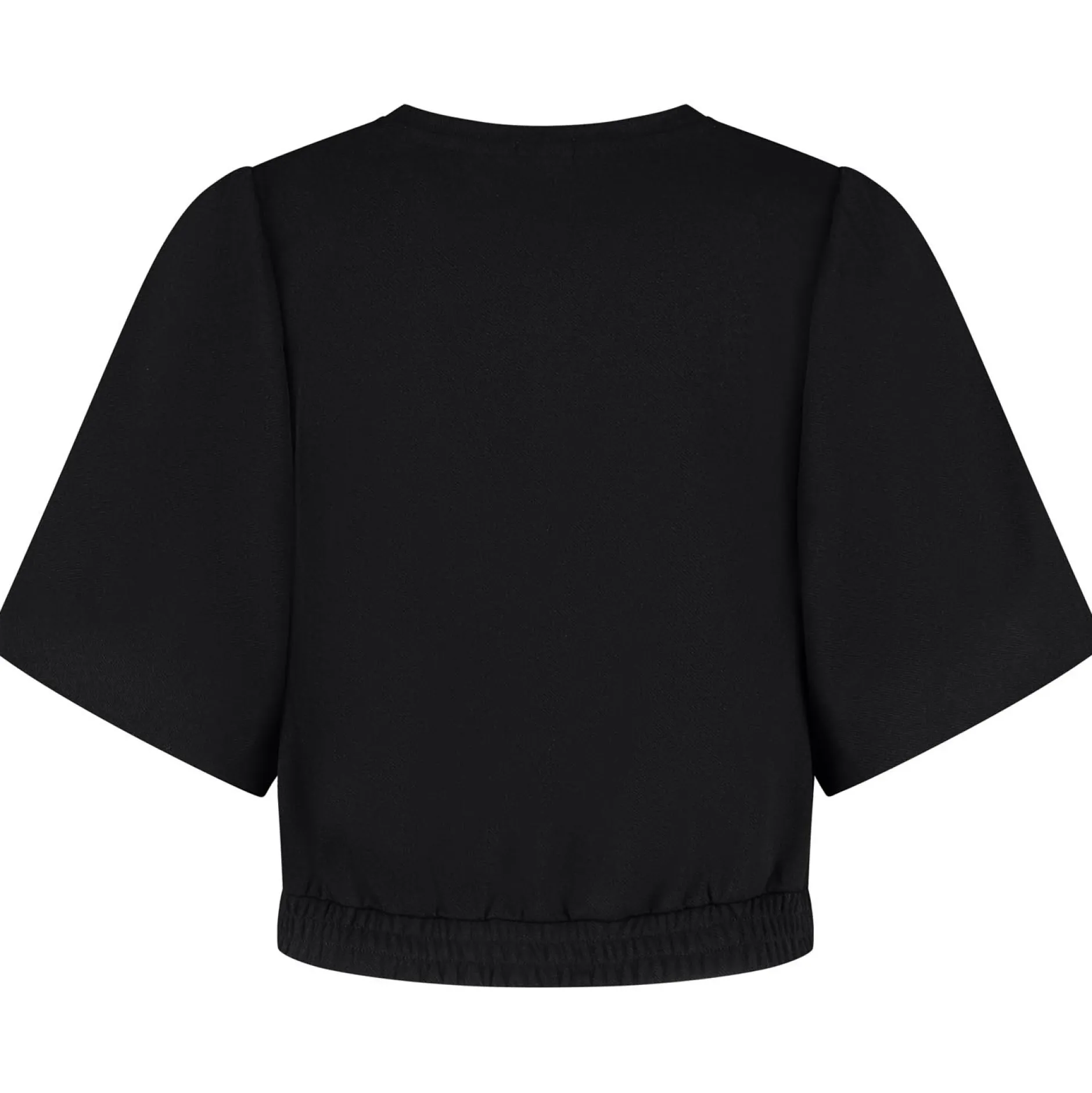 Shirts & Tops*Prénatal zwangerschapstop korte mouwen effen zwart Black