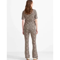 Shirts & Tops*Prénatal zwangerschapstop korte mouwen all over print zwart Black