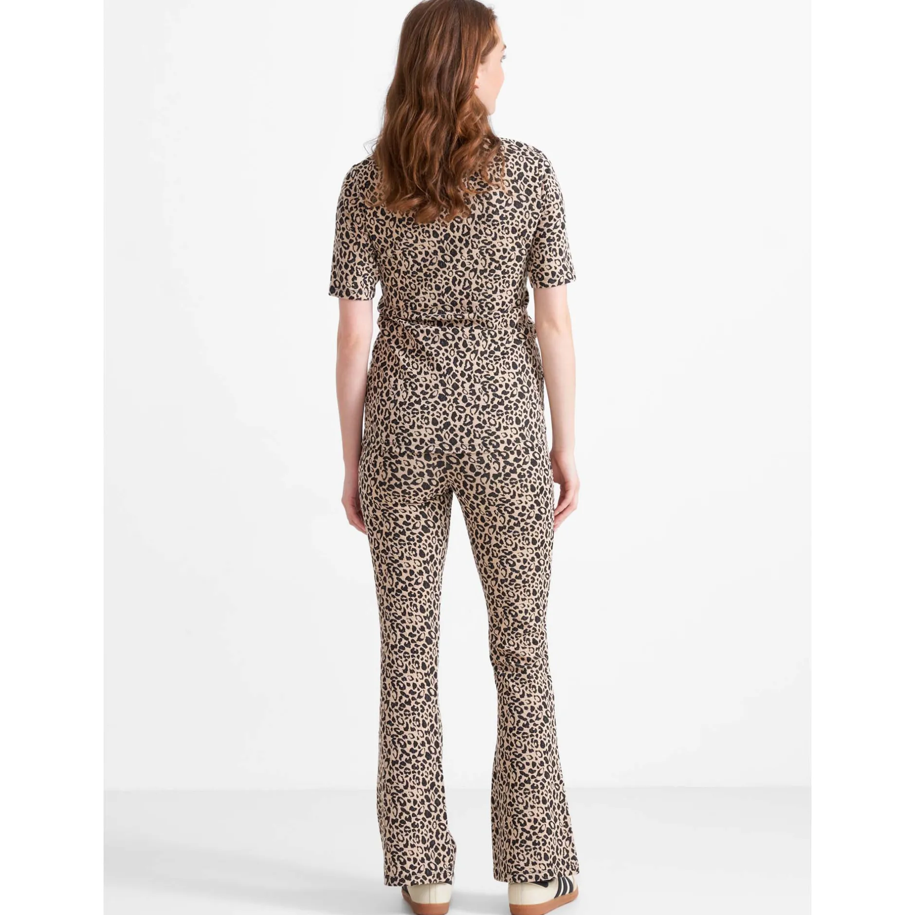 Shirts & Tops*Prénatal zwangerschapstop korte mouwen all over print zwart Black
