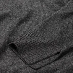 Truien & Vesten*Prénatal zwangerschapstrui lange mouwen effen grijs Dark Graphite Melang