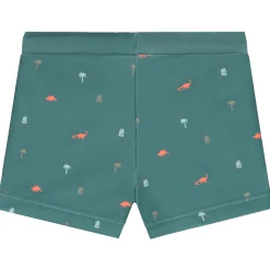 Zwembroeken|Zwemkleding*Prénatal zwemboxer dinosaurussen  dierenprint groen Dark Green Blue
