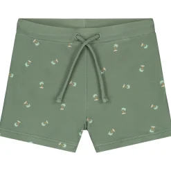 Zwembroeken|Zwemkleding*Prénatal zwemboxer palmbomen  all over print groen Light Khaki Green