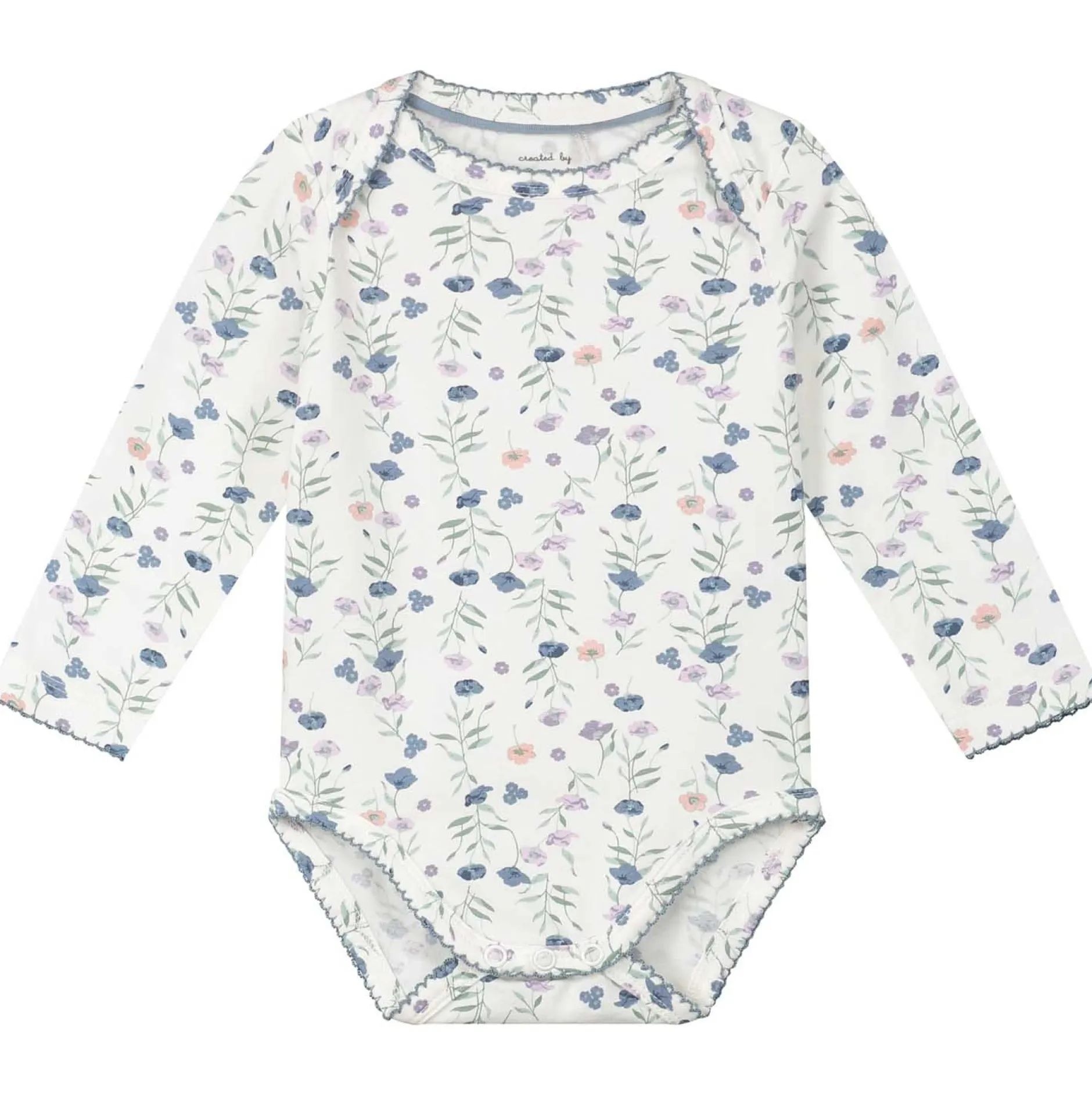 Rompers|Rompers*Prénatal Préntal romper poppy bloem wit Ivoor Wit