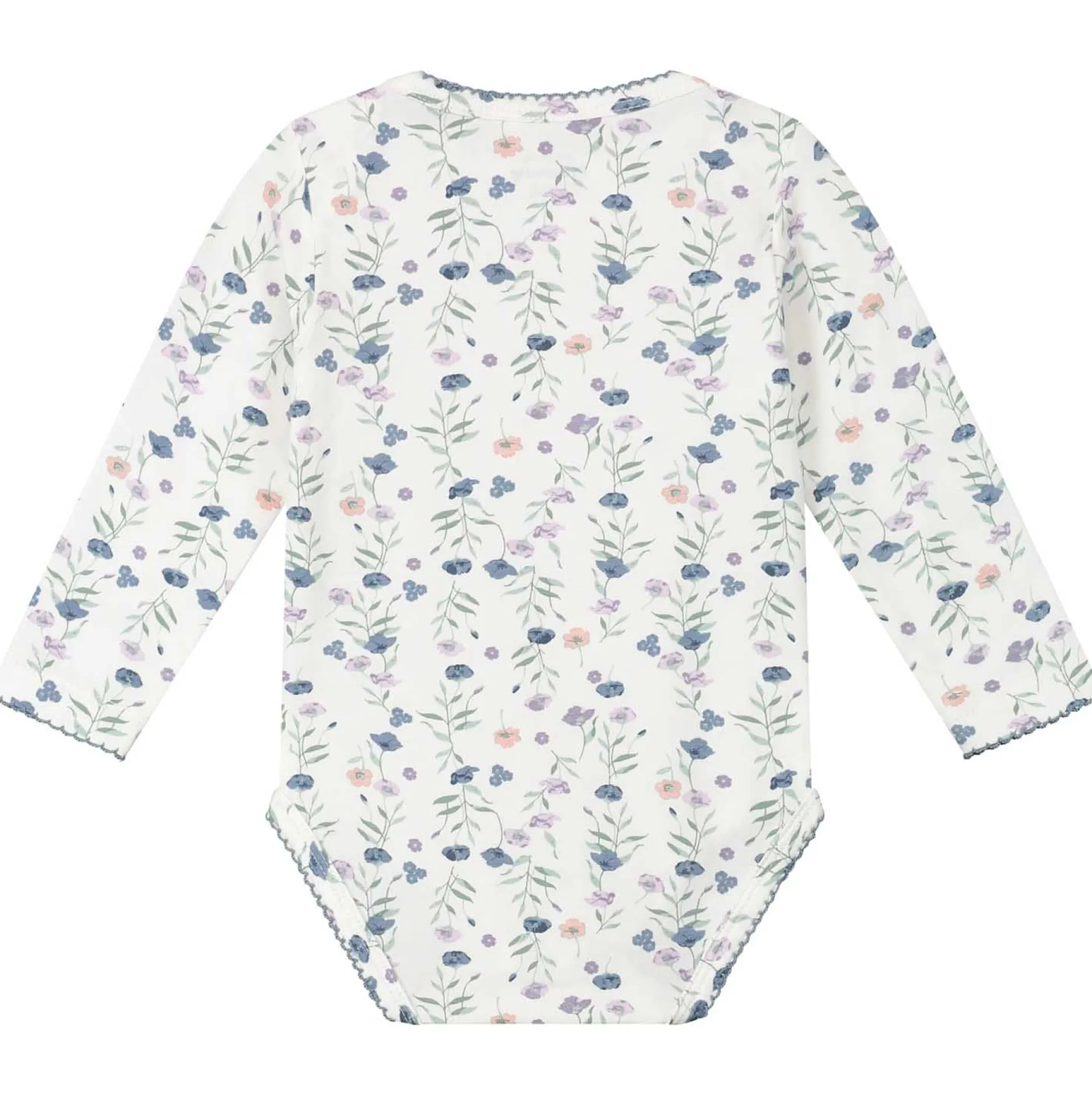 Rompers|Rompers*Prénatal Préntal romper poppy bloem wit Ivoor Wit