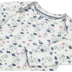 Rompers|Rompers*Prénatal Préntal romper poppy bloem wit Ivoor Wit