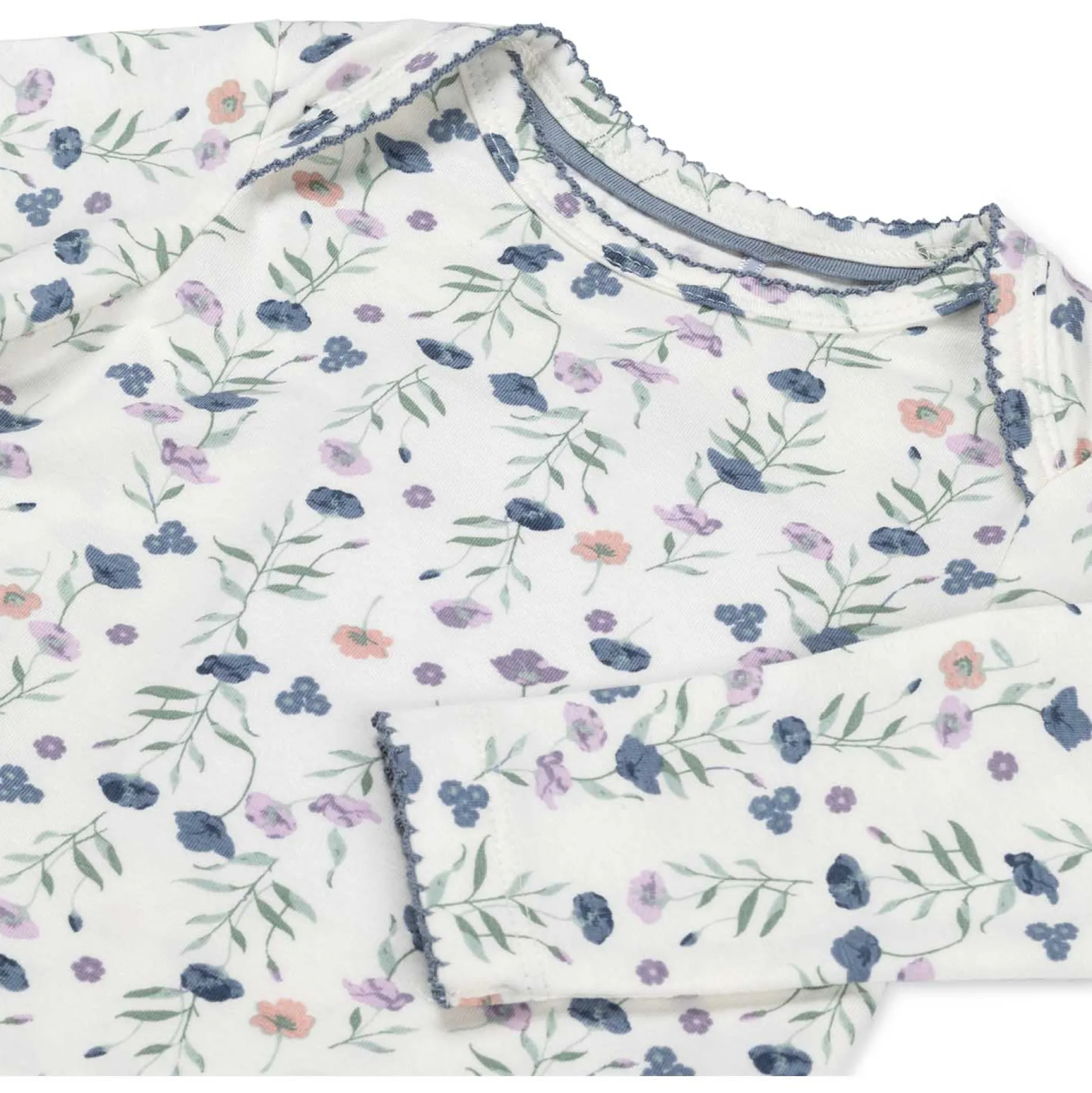 Rompers|Rompers*Prénatal Préntal romper poppy bloem wit Ivoor Wit