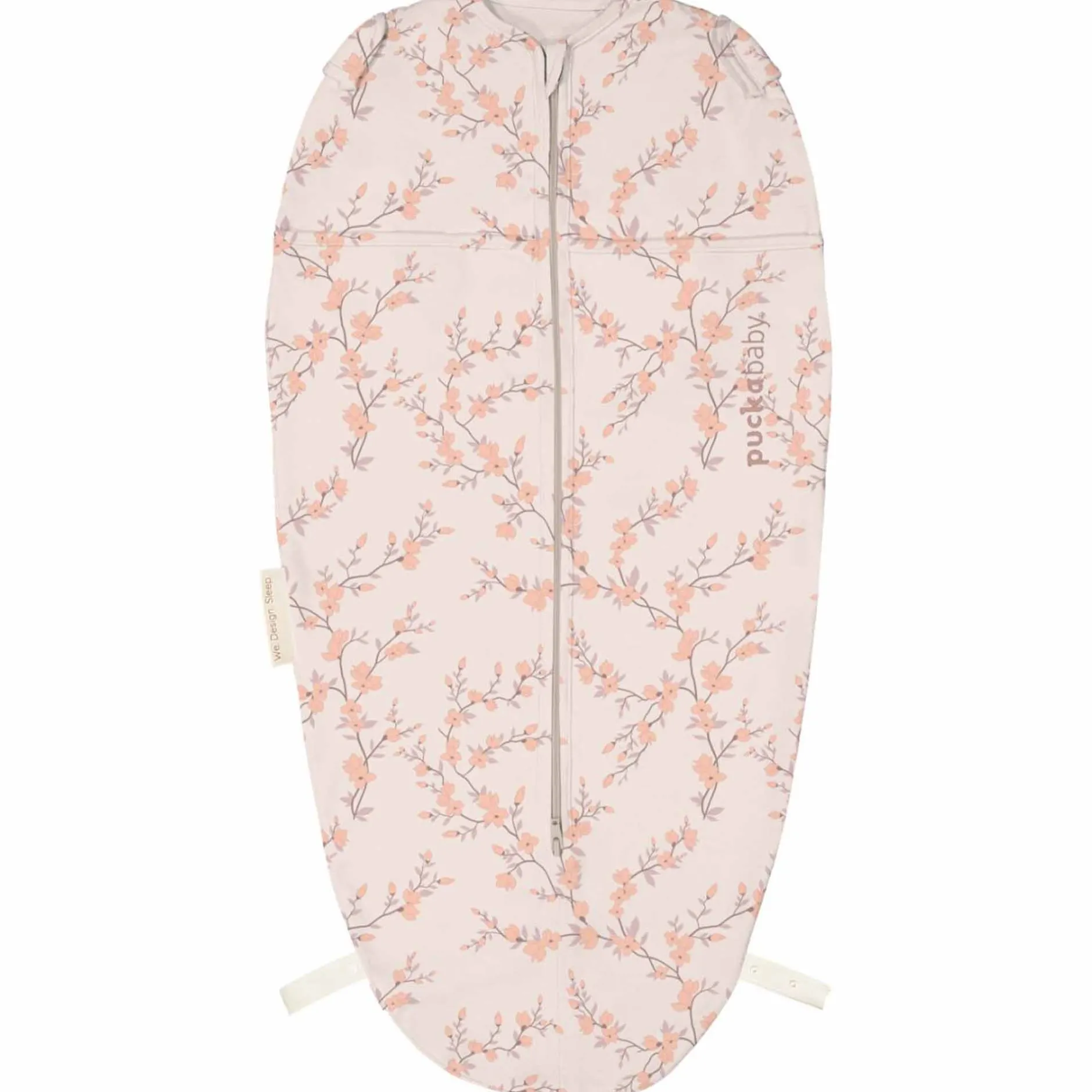 Inbakerdoeken & Inbakerslaapzakken*Puckababy mini Blossom Pink