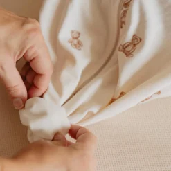 Inbakerdoeken & Inbakerslaapzakken*Puckababy newborn slaapzak Teddy Bears