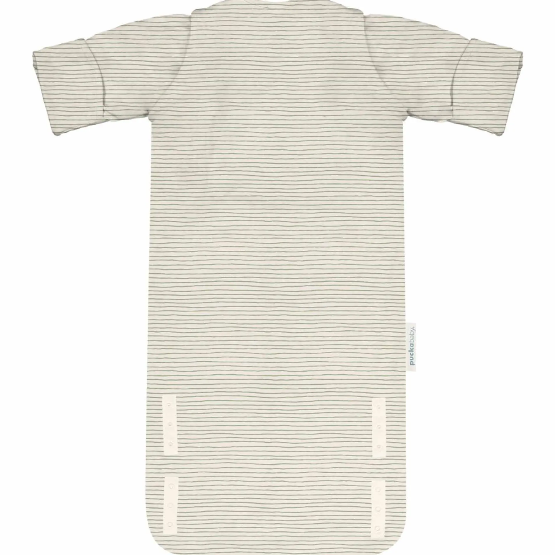 Inbakerdoeken & Inbakerslaapzakken|Vier Seizoenen*Puckababy newborn slaapzak Green Stripes