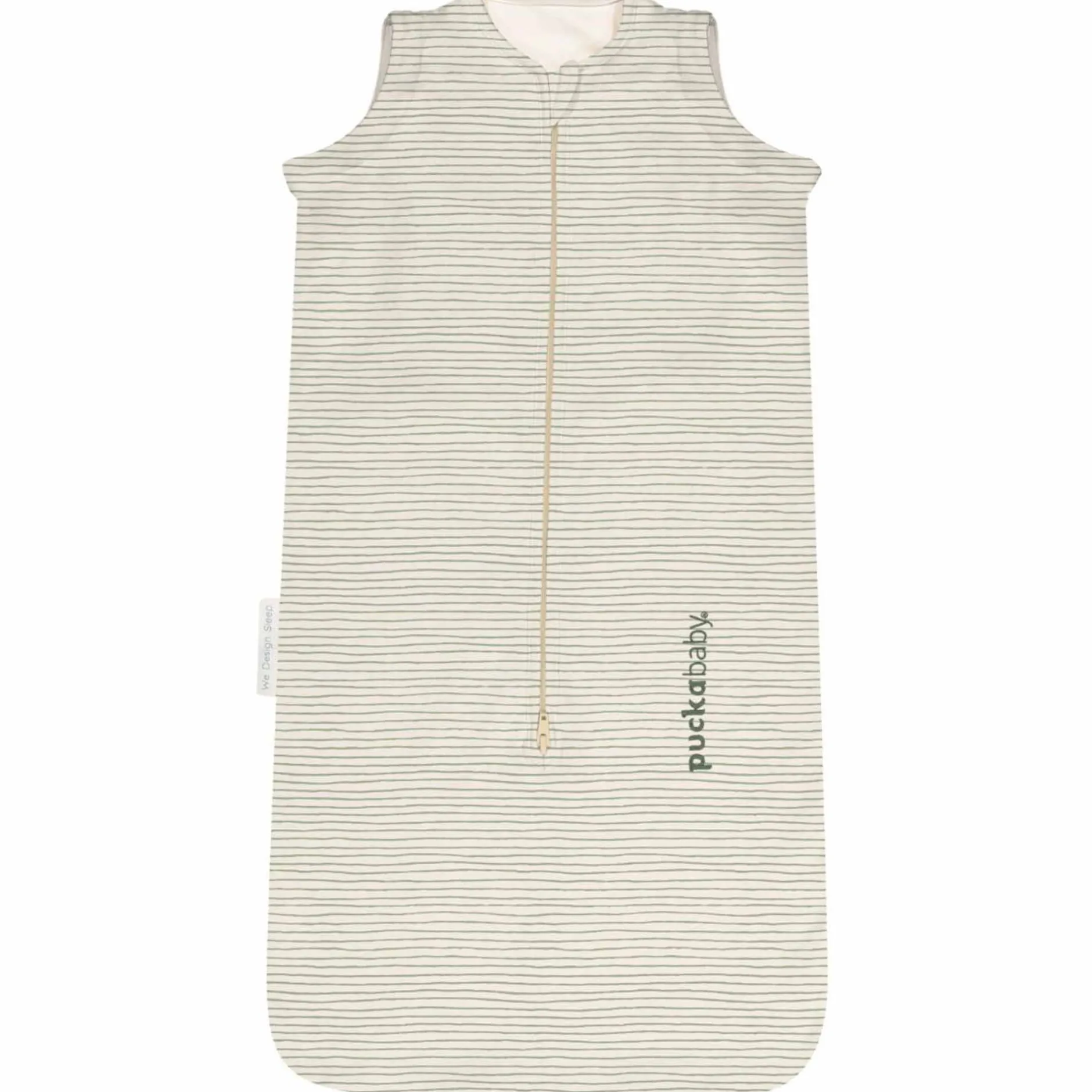 Inbakerdoeken & Inbakerslaapzakken|Vier Seizoenen*Puckababy newborn slaapzak Green Stripes