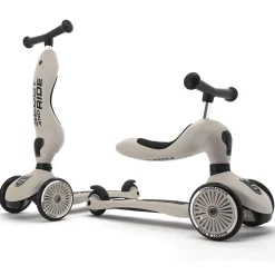Loopfietsen & Loopwagens*Scoot & Ride Scoot and Ride Highwaykick 1 loopfiets en step Light Sand Brown