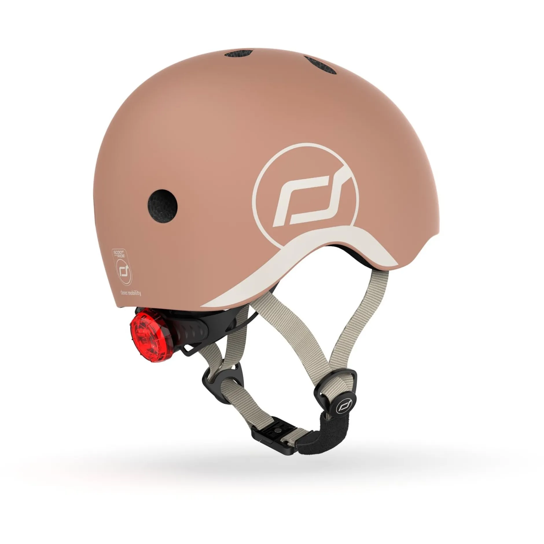 Loopfietsen & Loopwagens*Scoot & Ride Scoot and Ride kinderhelm XS Mocca