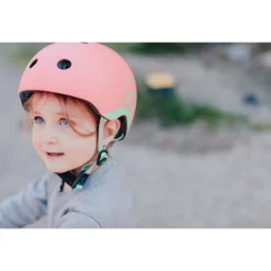 Loopfietsen & Loopwagens*Scoot & Ride Scoot and Ride kinderhelm XS Light Rosered
