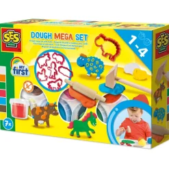Tekenen|Puzzels & Spellen*SES My First - Klei mega set met tools Multi