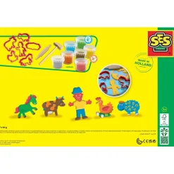 Tekenen|Puzzels & Spellen*SES My First - Klei mega set met tools Multi